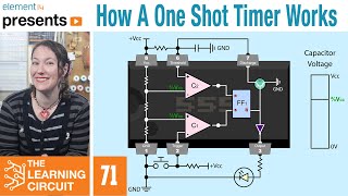 555 Timers - How A One Shot Timer Works - The Learning Circuit screenshot 3