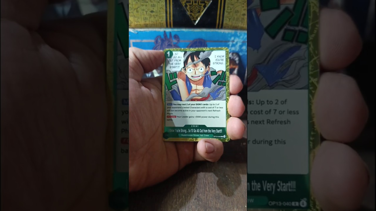 UTA abriendo sobres de one piece 