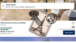 Hilton Employee Discount Rates | $45 Paris France Hotel Rooms | Working in Hospitality