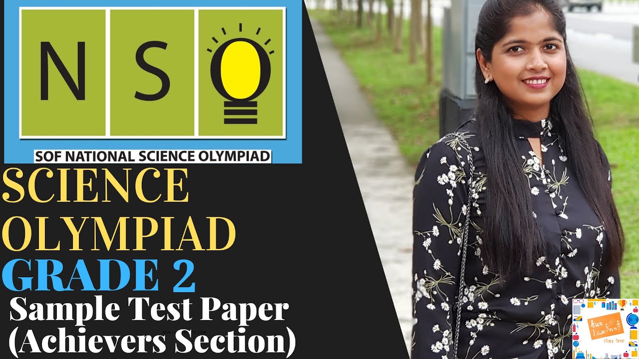 Science Olympiad Grade 2 - Achiever Section | NSO SOF Class 2 - SAMPLE ...