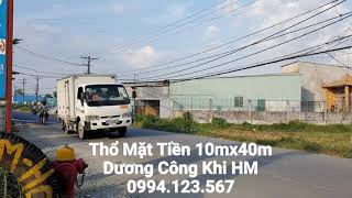 400M2 Mặt Tiền Hóc Môn Dương Công Khi Quách Điêu 9.5 Tỷ