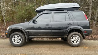 Testing TruHart's New 97-01 RD1 CR-V Lift Coilover off-road (W/ Vehicle Walk around)