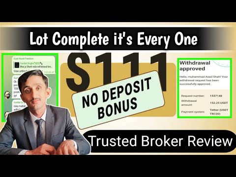 $111 No Deposit Bonus Forex| Headway in Lot Complete 2026 | Asad Akash