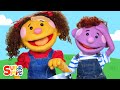 Jack &amp; Jill featuring The Super Simple Puppets | Kids Songs | Super Simple Songs