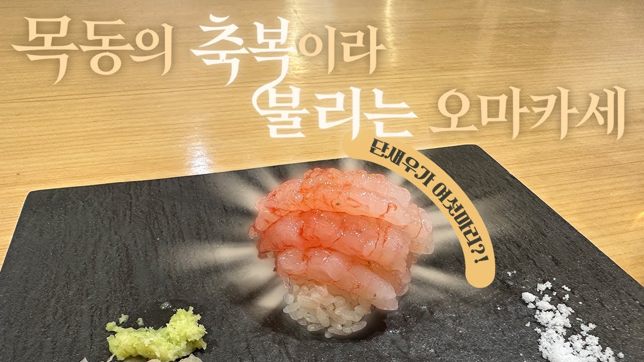 디너 11만원에 이런 오마카세가 나와? [열두번째 초보미식]