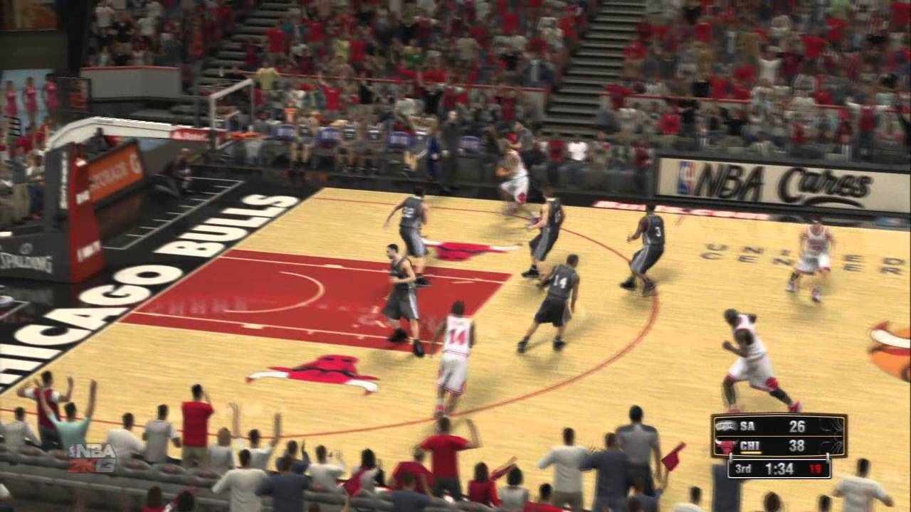 NBA 2K13 - Chicago Bulls V.S San Antonio Spurs - Full Game