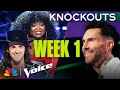 Instantly ICONIC Performances: Knockouts Week 1 | The Voice | NBC