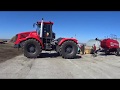 Трактор К 744 р4 зацепили посевной комплекс, ремонт.   К742 сбор нового ПК FEAT AGRO (Сезон 2019)