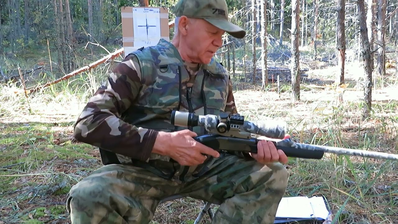 Проверка Комплекса МР-18МН+ОП Никон Монарх после падения с капота Нивы ...