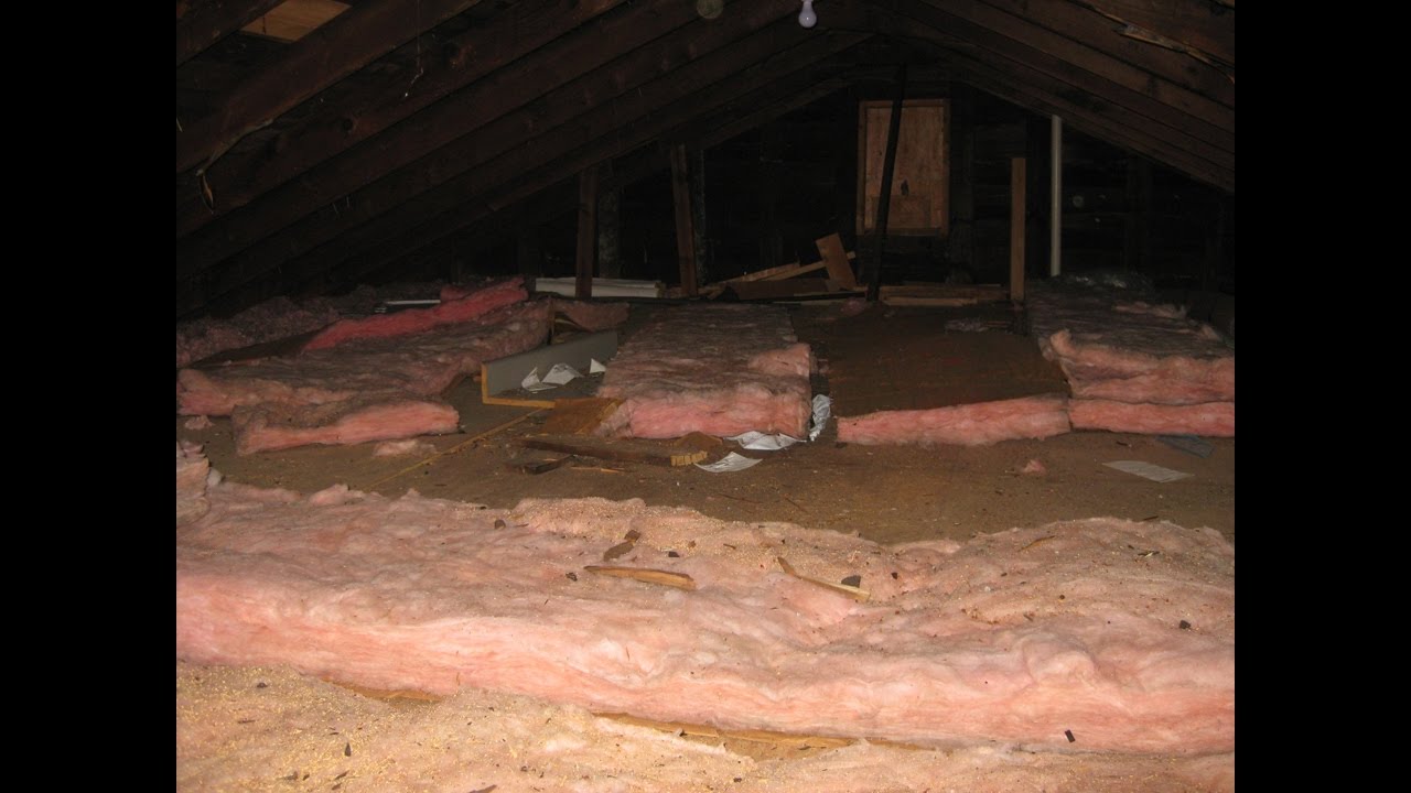 DIY Energy Audit part 9 Air Sealing in the Attic YouTube