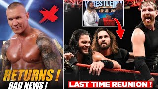 BAD NEWS ! Randy Orton WWE RETURNS For Retirement | Last TIME The Shield REUNION IN WWE | Christian