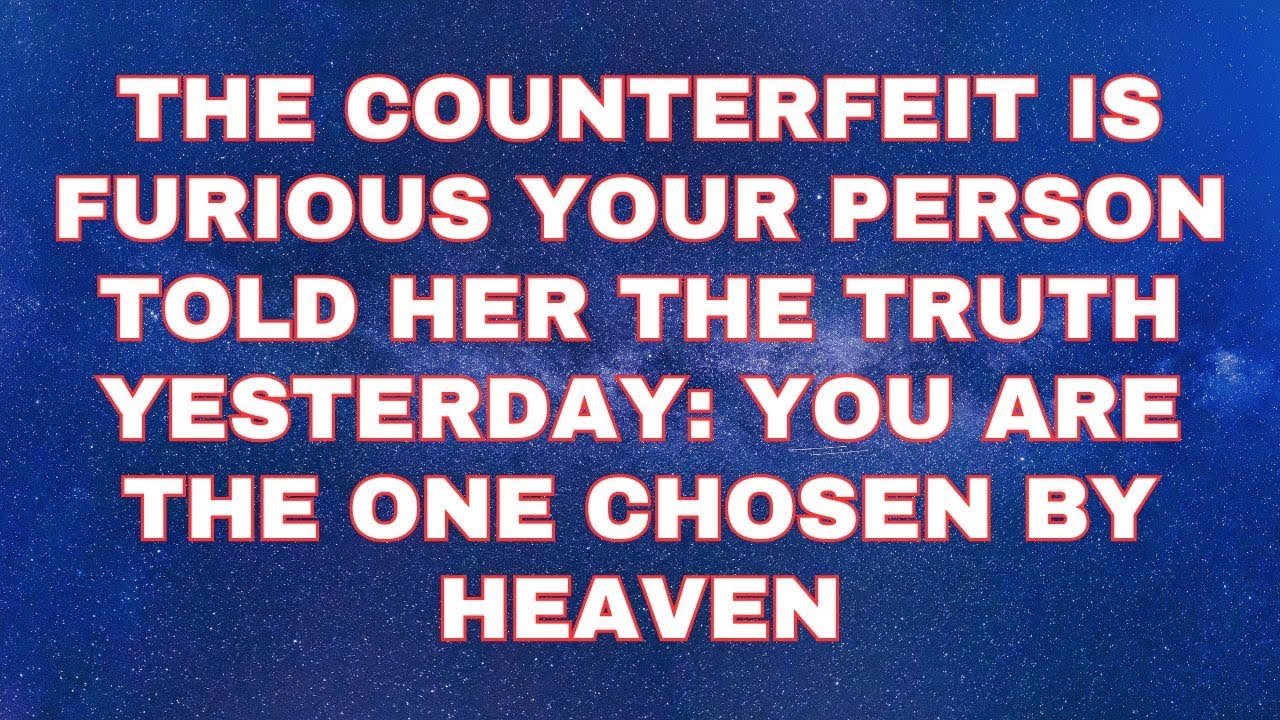 Your Person Told Her the Truth (revealed)... | Angels Message Today 