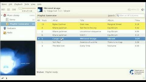 Mirage - An automatic playlist generator for the Banshee Media Player