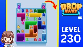 Drop Away Level 230 Solution Walkthrough