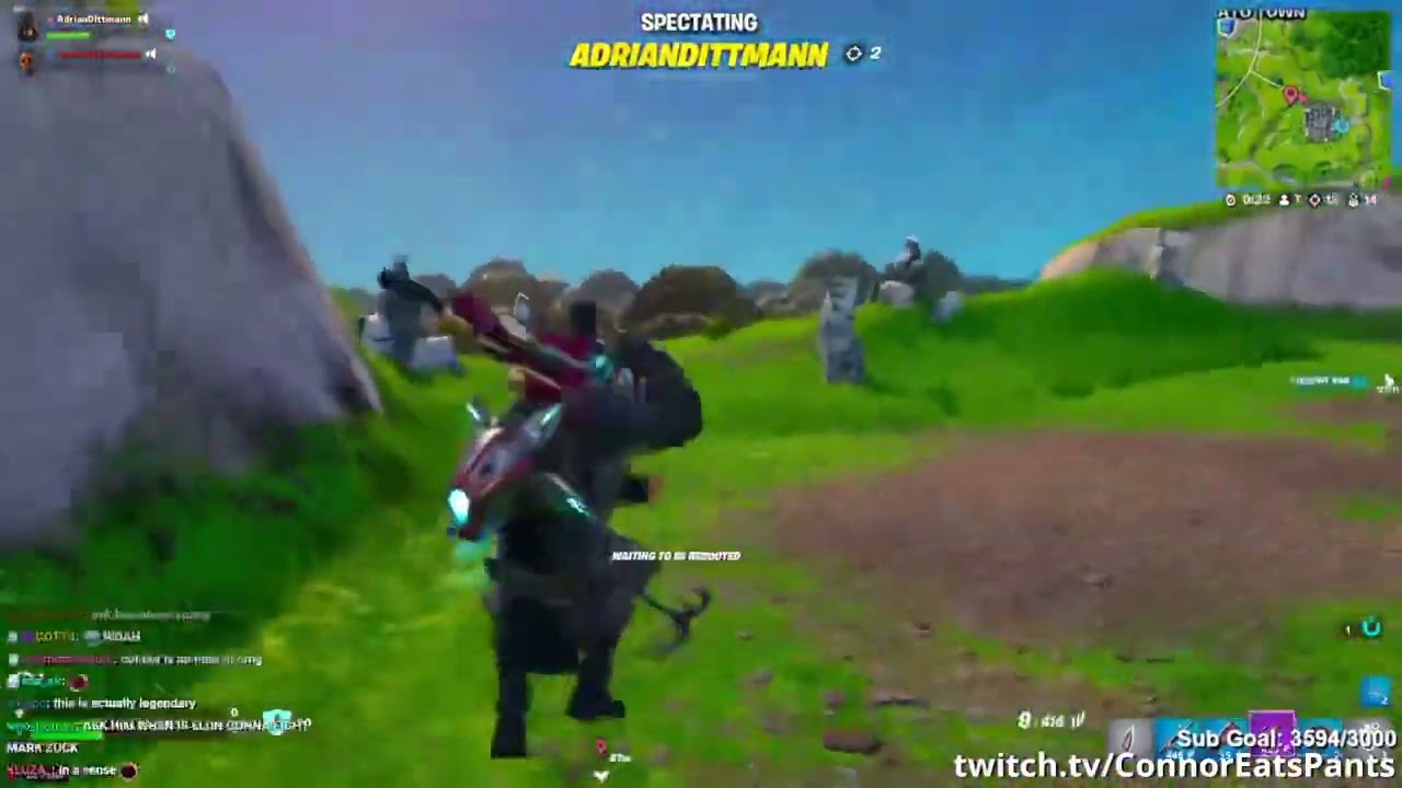 Fortnite Friday — ConnorEatsPants tells Adrian Dittman (Elon Musk) you are smart but you’re also not