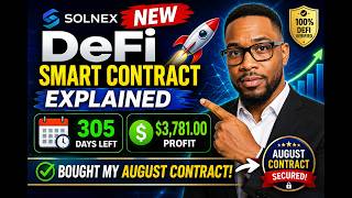 🚀 Solnex NEW DeFi Smart Contract Update | $3,781 Profit + My August Contract Is LIVE! 🔥