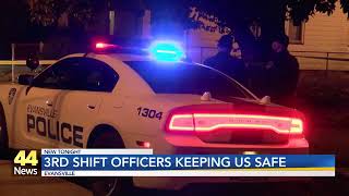EPD's 3rd Shift Officers Work Throughout the Night to Keep Us Safe
