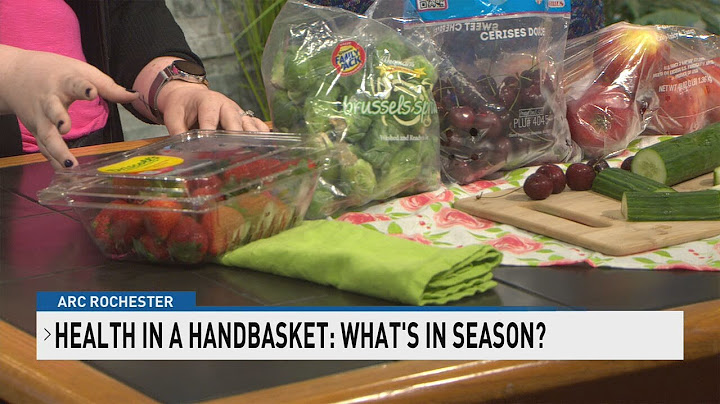 In-season fruits and vegetables, blueberry u-pick season, RCSD Health & Wellness Fair