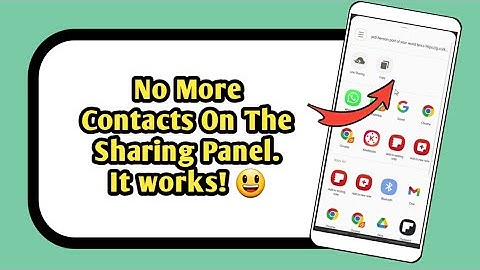 How To Disable Direct Share On Samsung Phone