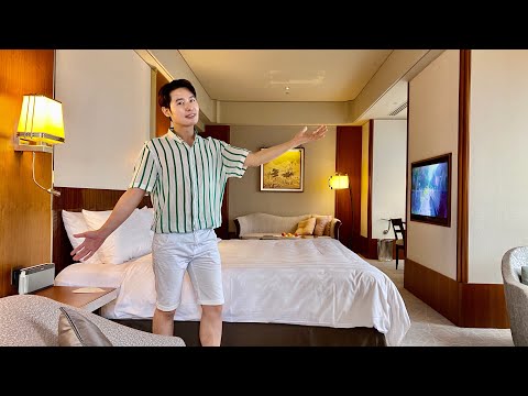 ????????香格里拉台北遠東國際大飯店豪華閣超豪華客房 Horizon Premier King 3504 at Shangri-La Taipei台灣旅宿房間一鏡到底開箱 Hotel Room 