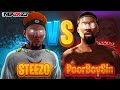 STEEZO vs POORBOYSIN NBA 2K23 (GAME OF THE YEAR) 6&#39;9 POINT GOD vs 6&#39;9 POINT GOD HOW TO EFFICIENT ISO