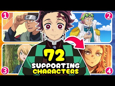 اختبار الأنمي هل يمكنك تخمين الأنمي من خلال شخصياته الثانوية