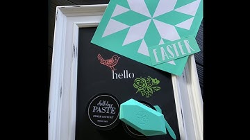 Quilted Blocks & Spring Words Transfers From Chalk Couture