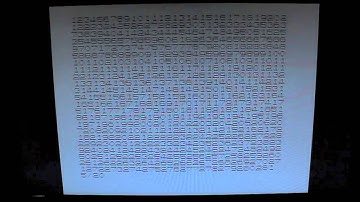 Sinclair ZX80 BASIC Programs and Cassette Load Demo