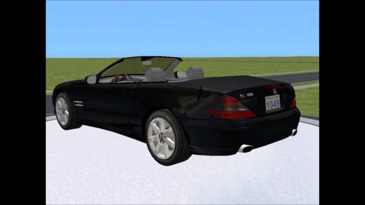 Sims 2 Car Conversion by VoVillia Corp. - 2006 Mercedes-Benz SL 500