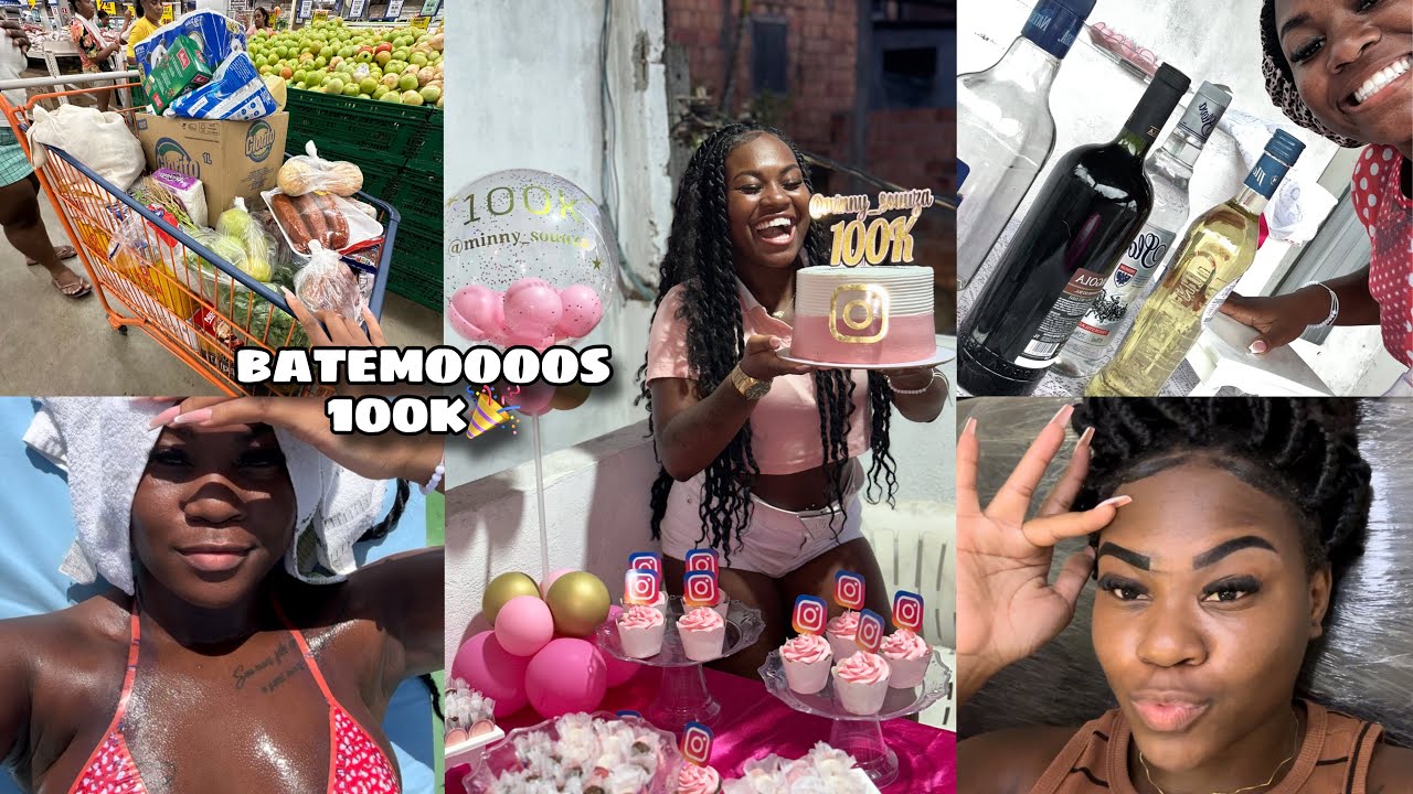 Mine churrasco dos meus 100k🎉 #minnynovamente