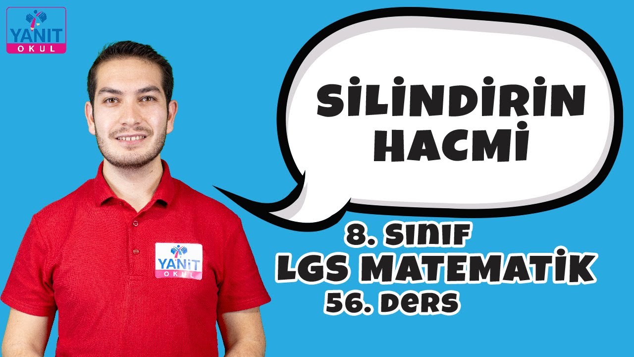 Silindirin Hacmi | 2021 LGS Matematik Konu Anlatımları