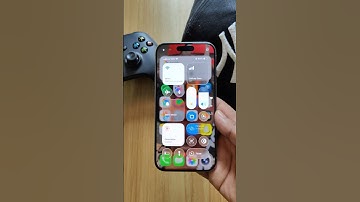 transparent control centre on iOS 26  #Apple #iOS #iPhone #ios26 #iphone15pro #android #oneplus