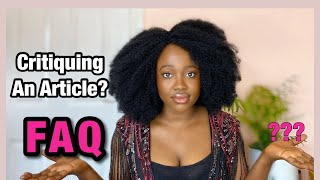 How to critique an article FAQ (QUALITATIVE AND QUANTITATIVE )