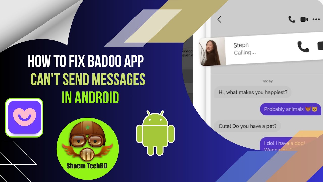 How to Fix Badoo App Can't Send Messages in Android After New Updates