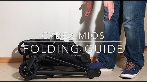 How to Fold / Unfold the Cybex Mios