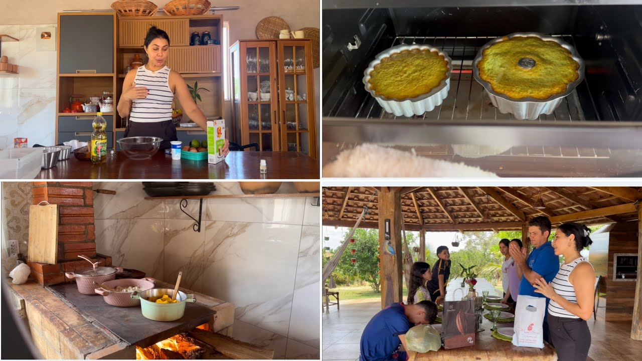 Dia ESPECIAL | Fiz BOLO 🎂 | Almoço DELICIOSO 🤤 Aniversário 🎈 Hamilton Neto | Festa 🎉