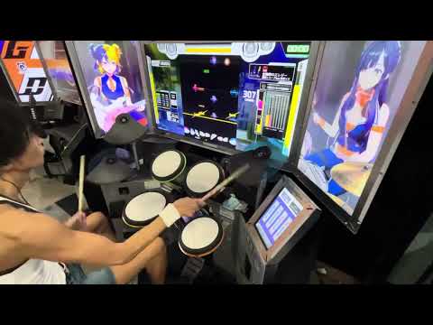 【GITADORA】金輪際のエレジー[DRUM EXTREME]プレイ動画
