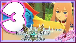 Monster Hunter Stories 2 Part 3!  Wings of Ruin ( Nintendo Switch) Gaming with K-Wife ^_^ -