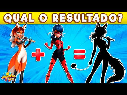 Jogos Engraçados MIRACULOUS LADYBUG🐞25 Desafios Kwamis, Cat Noir, Rena Rouge, Carapace e Queen Bee