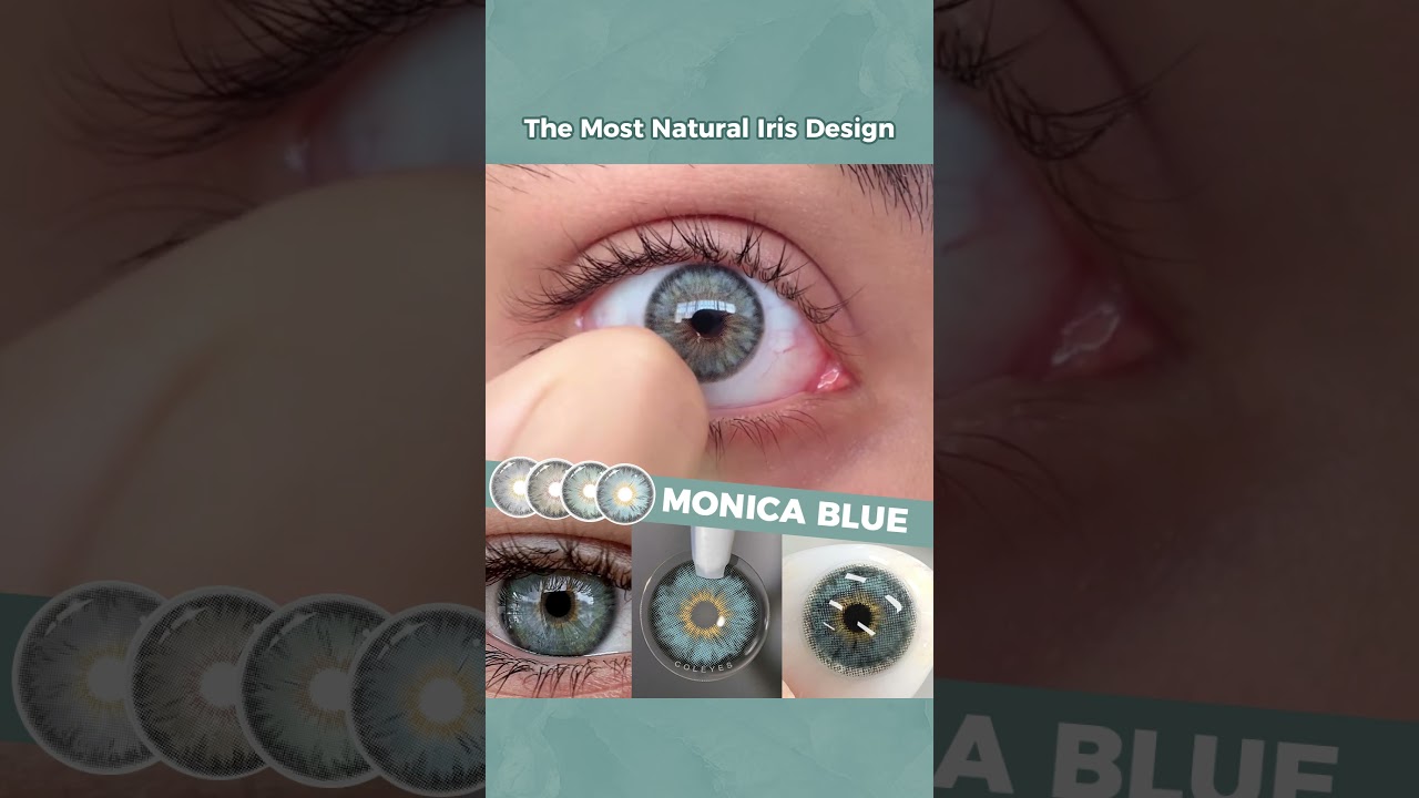 Toric Syles Colored Contacts- Monica Blue