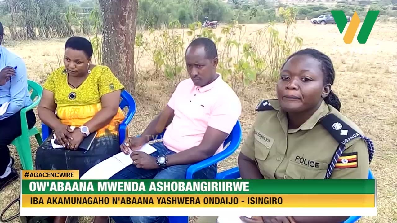 AGACENCWIRE: Ow'abaana mwenda ashobangiriirwe, iba akamunagaho n'abaana yashwera ondiijo.
