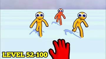 Grab Throw: Hit Annoying Guys Level (52-100) Gameplay Walkthrough (iOS, Android)