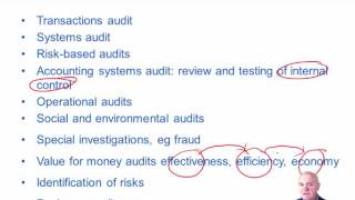 CIMA P3 Auditing and fraud