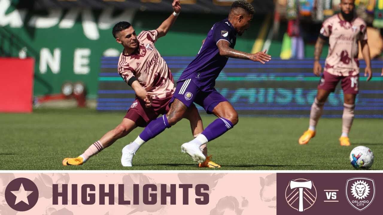 MATCH HIGHLIGHTS | Ten-man Portland Timbers come from behind to draw 1-1 with Orlando City