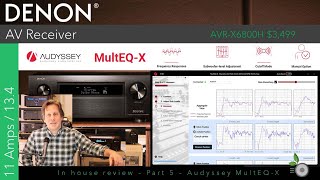 Part 5 - Denon AVR-X6800H Inhouse Review - Audyssey MultEQ-X Calibration