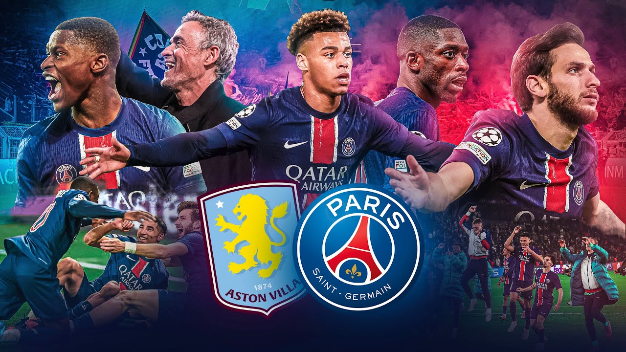 LE FILM DE ASTON VILLA - PSG : de l’euphorie… au doute.