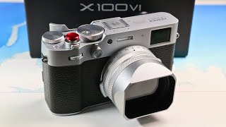 Unboxing the Fuji X100VI + Accessories