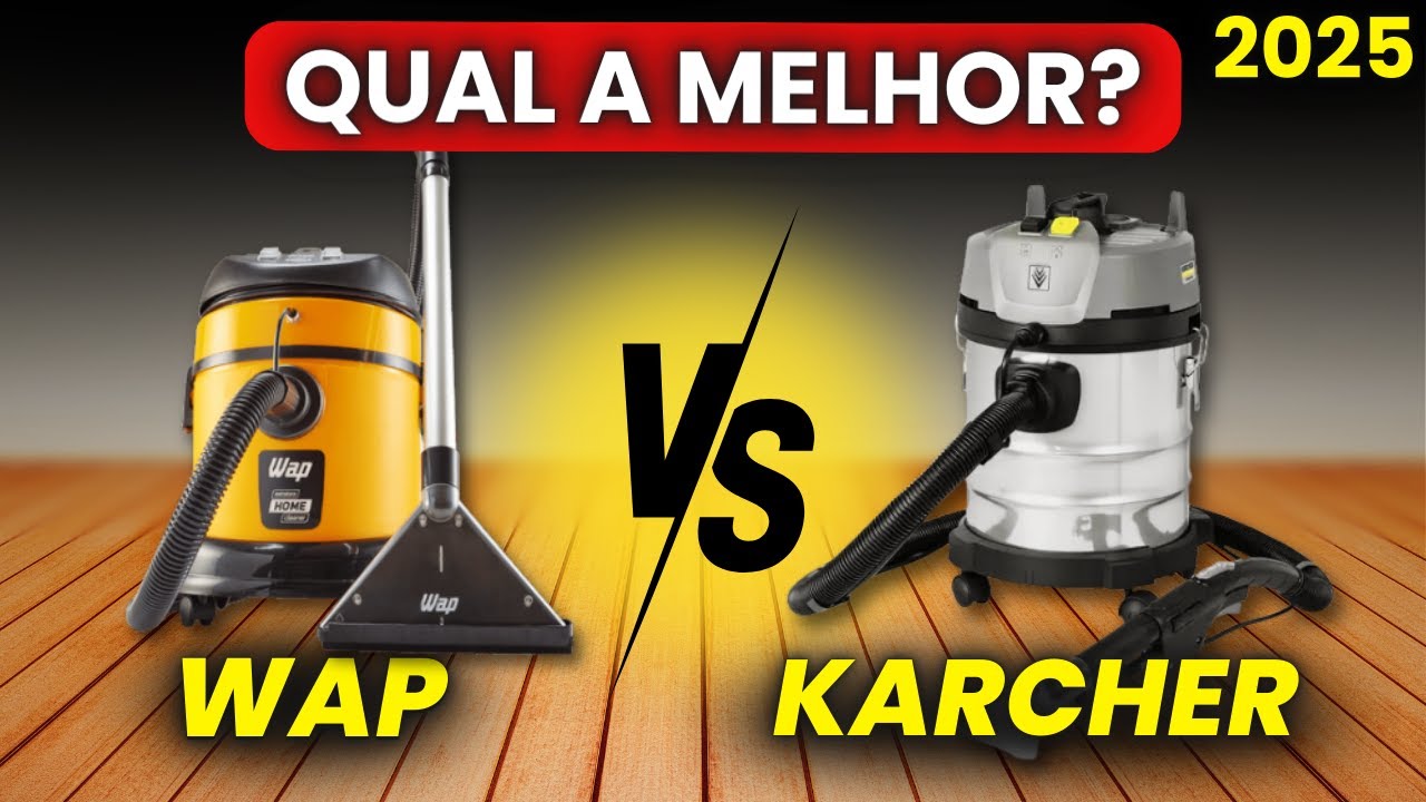 EXTRATORA WAP HOME CLEANER vs KARCHER PUZZI: Qual a Melhor Extratora de ...