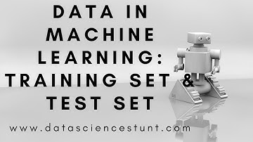 Data in Machine Learning: Training Set & Test Set #shorts #ai #ml