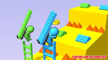 Ladder Race (VOODOO) Gameplay First Look (Android iOS)